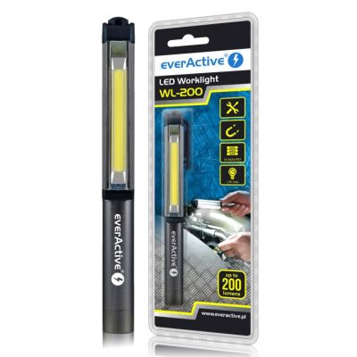 4. EVERACTIVE LED-Werkstattinspektionslampe 200 Lumen WL200