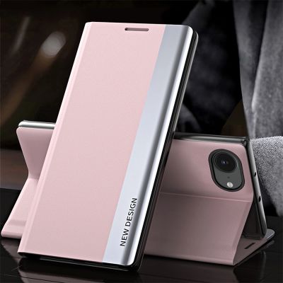 2. Sleep Case Pro für iPhone 16e / 17e mit Klappe und Ständer – pink