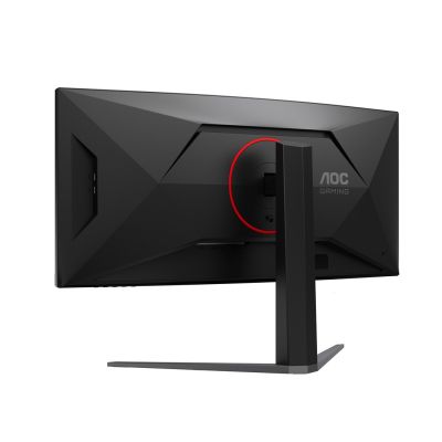 17. AOC G4 CU34G4ZCA Computermonitor 86,4 cm (34") 3440 x 1440 px Wide Quad HD Schwarz, Rot