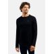 4. Odlo BL TOP Rundhals-Langarmshirt aus Merinowolle (260 g), Herren, Größe L, Schwarz