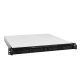 6. Synology RS1619xs+ NAS; 1U-Rack; 4x (3,5"-SATA-HDD/2,5"-SATA-HDD); Intel Xeon D-1527; 8 GB DDR4 ECC UDIMM (max. 64 GB), 4x 1GbE RJ-45