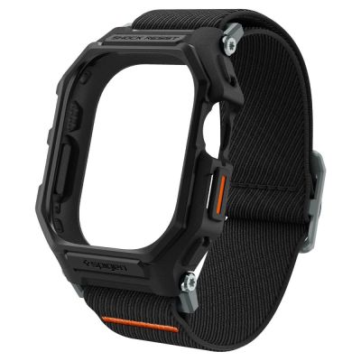 8. Spigen Lite Fit Pro Hülle mit Armband für Apple Watch Ultra 1/2 (49 mm) – mattschwarz
