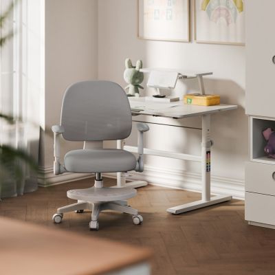 4. Junior 5.0 Grauer Drehstuhl
