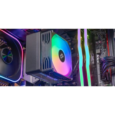 7. TACENS MARS MCPU-X3 90 PWM 190W TDP BK - CPU-Kühler