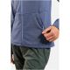 Odlo Midlayer-Fleecejacke mit durchgehendem Reißverschluss GRID FLEECE, blau