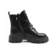4. Lee Cooper Stiefel, Damenstiefel, Lederstiefel, Schwarz, Rot, Warm