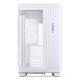 9. Jonsbo TK-4 Gehäuse, Midi-Tower, ATX, gehärtetes Glas – Weiß