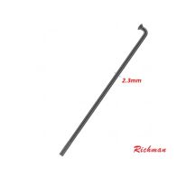 RICHMAN Speichen S13 Edelstahl schwarz 248 mm 36er Packung