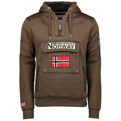 Geographical Norway Gymclass DB 054 M WW2487H/GN-Braun Sweatshirt