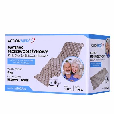 10. Anti-Dekubitus-Luftpolstermatratze mit Wechseldruck