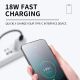 9. Wozinsky WNBAA 4in1 Kabel 2x USB-C 1x USB-A 1x Lightning 60W 1 m - Schwarz