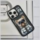 8. Nimmy Cool&Cute 2.0 Dog Case für iPhone 16 Pro - Schwarz