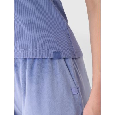 5. Damen-T-Shirt, schmal geschnitten, einfarbig, Größe 4F 4FRAW24TTSHF2300-32S