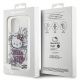 8. Hello Kitty IML Kitty On Bricks Graffiti Hülle für iPhone 14 Pro Max – weiß