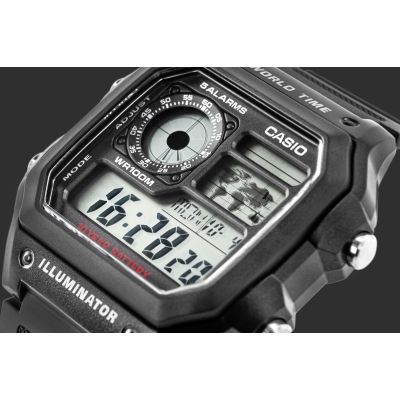 4. Herrenuhr CASIO AE-1200WH-1AVDF + Box