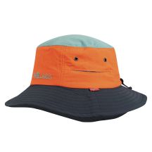 Trollkids Kinder Trollfjord Mütze leuchtend orange/dunkles türkis/dunkles marineblau (944-721)