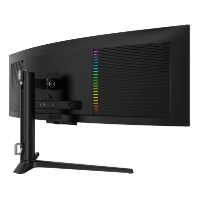 7. Monitor 124,46 cm (49") LC-Power LC-M49QCO gebogen VA+DP+2xHDMI+RJ45