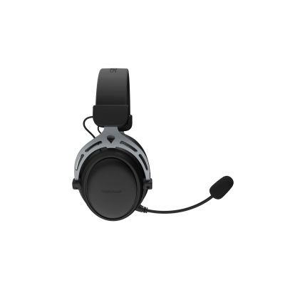 5. GENESIS Toron 706 Kabelgebundenes & kabelloses Gaming-Headset mit Bügel, USB Typ-C, Bluetooth, Schwarz