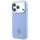 2. Guess Saffiano Small 4G & Classic Logo MagSafe Hülle für iPhone 18 Pro / 17 Pro - Hellblau