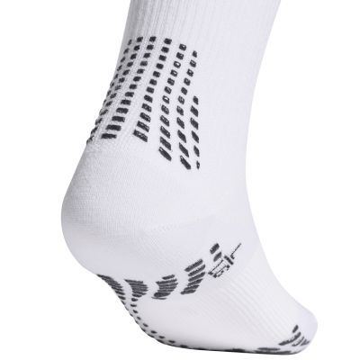 3. adidas Football GRIP Printed Crew Performance Light Socken, weiß JZ3026