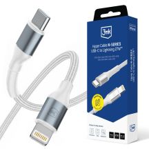 3mk Hyper Cable N-SERIES USB-C / Lightning 3m PD 3.0 9V/3A 27W - weiß