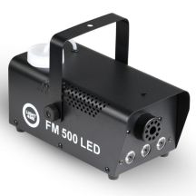 LIGHT4ME FM 500 LED V2 – Nebelmaschine, kabellose Fernbedienung, 500 W Leistung, 3 x 1 W RGB-Lichteffekte