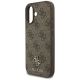 6. Guess 4G Small Classic Logo MagSafe Hülle für iPhone 17 - Braun