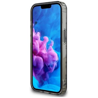 4. Karl Lagerfeld IML Repeat Logo Hülle für iPhone 16e - Silber