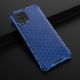 4. Honeycomb Handyhülle Schutzhülle mit TPU Rahmen für Samsung Galaxy A42 5G blau
