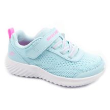 Skechers Bounder Baby-Sportschuhe mit Klettverschluss in Blau
