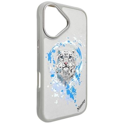 5. Nimmy Pantera MagSafe Hülle für iPhone 16 - Hellgrau