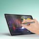 5. Dux Ducis Naad Paperlike Matte Displayschutzfolie für Samsung Galaxy Tab S10 FE Plus – mit schwarzem Rahmen