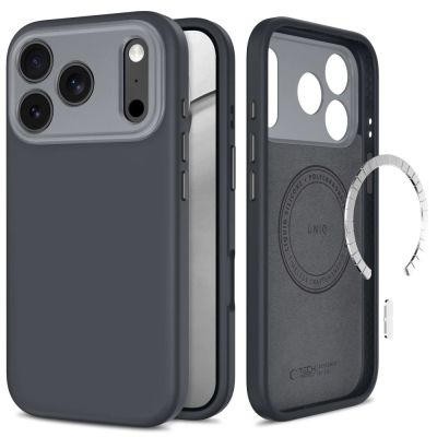 Tech-Protect Uniq MagSafe CC Hülle für iPhone 18 Pro / 17 Pro – Graphit