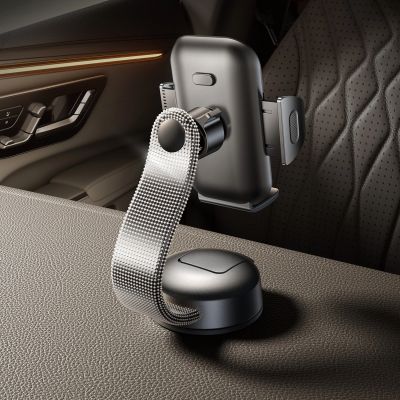 5. Baseus PrimeTrip C03 Autohalterung mit Saugnapf für das Armaturenbrett – Schwarz