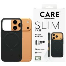 CARE by PanzerGlass SL1M MagSafe Hülle für iPhone 17 Pro – Schwarz