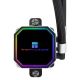 6. Thermalright Frozen Prism 360 BLACK Komplett-Wasserkühlung mit RGB-Hintergrundbeleuchtung, 360 mm, Schwarz