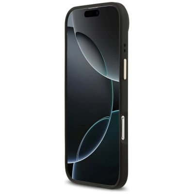 5. Guess 4G PU Classic Logo MagSafe Hülle für iPhone 17 Air - Schwarz
