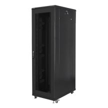 LANBERG Standregal 19" 42U 800x1000 SCHWARZ perforierte Türen
