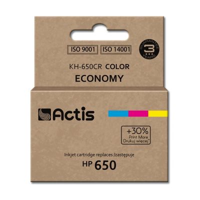 Actis KH-650CR Tinte (ersetzt HP 650 CZ102AE; Standard; 9 ml; Farbe)