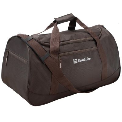 3. Sporttasche A3043 Braun SEMI LINE