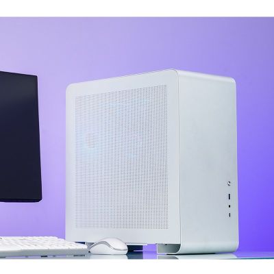 19. Jonsbo U4 Pro Mesh Midi-Tower - Weiß
