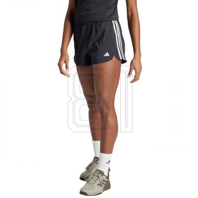 9. adidas Pacer Training 3-Streifen Woven High-Rise W IT7760 Shorts