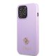 2. Guess GUHCP13LPS4MU iPhone 13 Pro / 13 6.1" lila/lila Hardcase Saffiano 4G Small Metal Logo