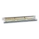 4. 19"-Patchpanel 48xRJ45 Cat6a FTP 1U 500MHz RAL7035