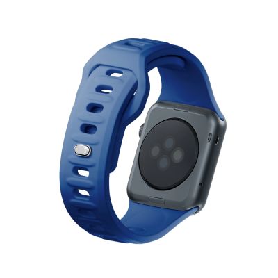 2. 3mk Silikon- Watch für Apple Watch 38/40/41 mm – Blau