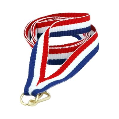 7. 11 mm breites Band – rot, weiß und blau