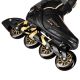 5. ARMOUR SCHWARZE UND GOLDENE ROLLENSCHUHE GRÖSSE 42 NILS EXTREME