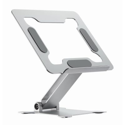 19. GEMBIRD Faltbarer Notizbuchständer 15,6" Silber