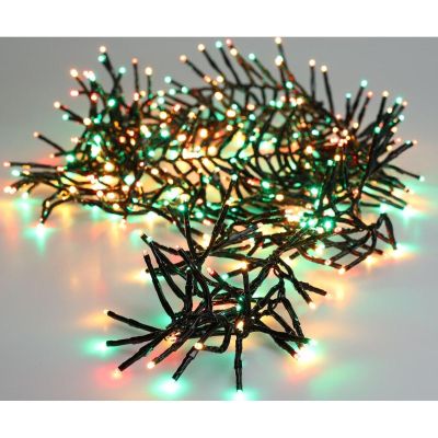 9. WEIHNACHTSLICHTER LICHTERKETTE 576 LED TIMER 3 FARBEN
