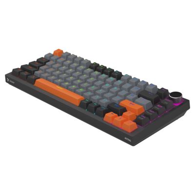 6. SAVIO MAGNETISCHE TASTATUR ASTRAL SCHWARZ OUTEMU WEISS JADE RGB 3 TASTENKAPPEN FARBEN